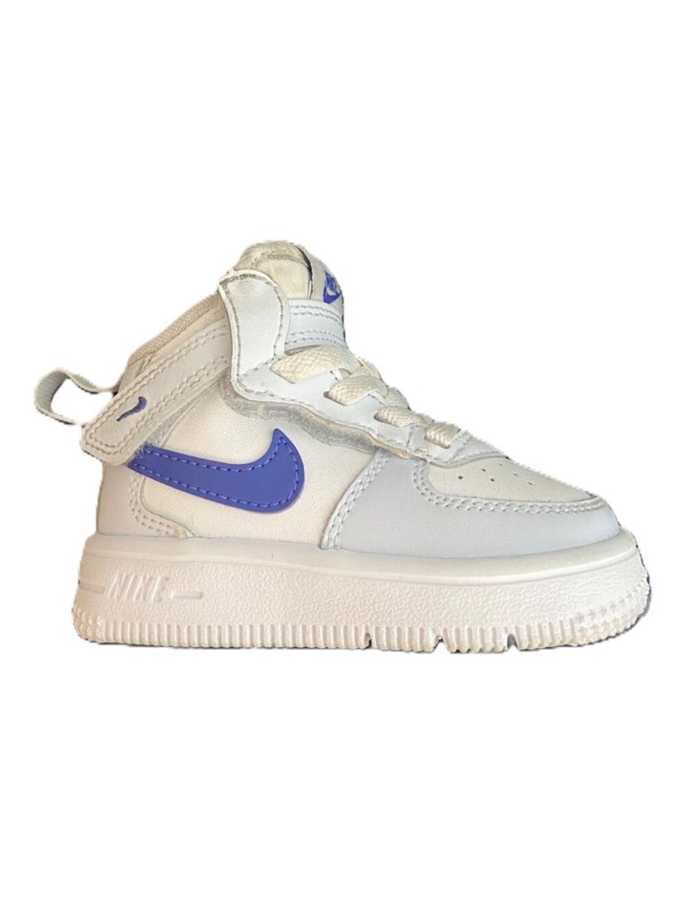 Nike Force 1 Mid EasyOn Sneakers Baby Toddler Unisex Shoes Size 4